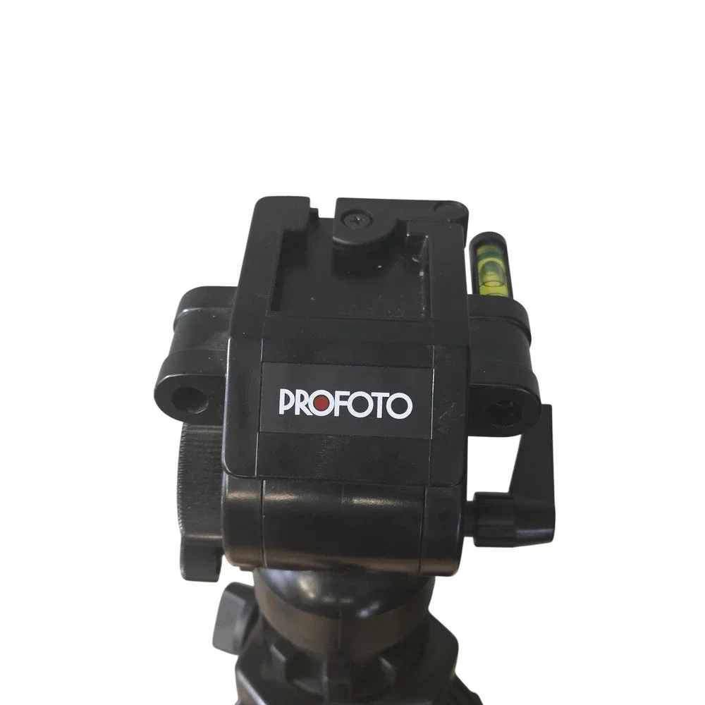 Profoto Aluminum Camera Tripod with 3-Way Fluid‎ Friction Pan Tilt Head Black